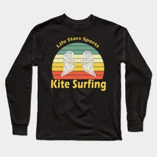 Kite Surfing Long Sleeve T-Shirt